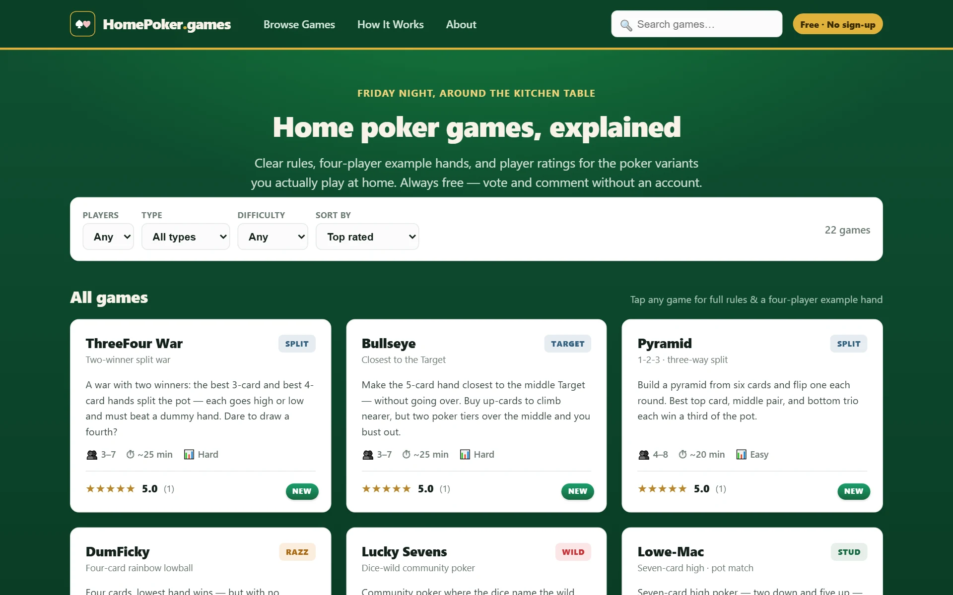 HomePoker.games