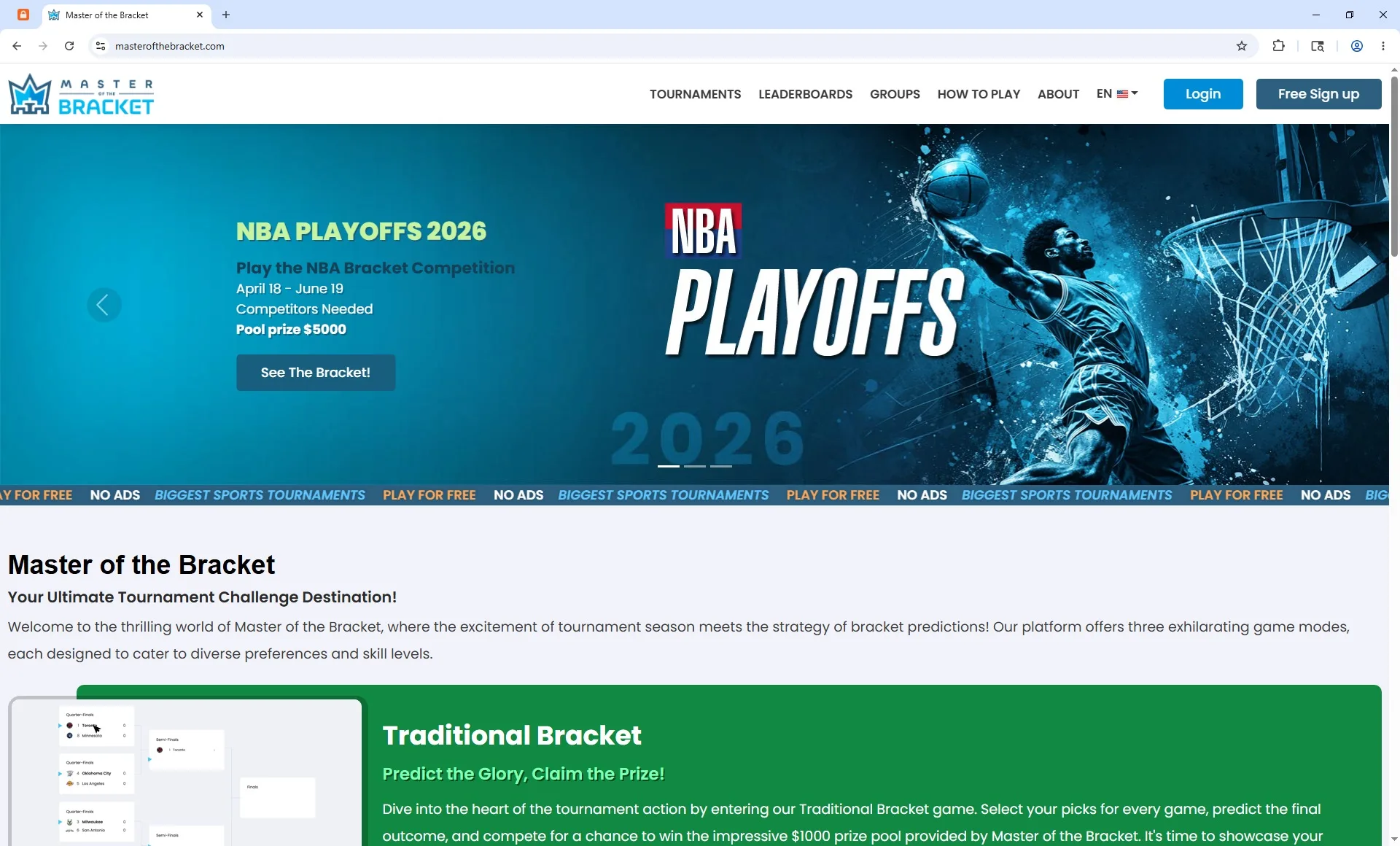 Master of the Bracket